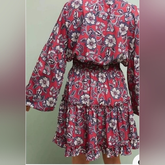 Shoshanna Moravia Women's Size 4P Floral Mini Dress - Picture 2 of 7